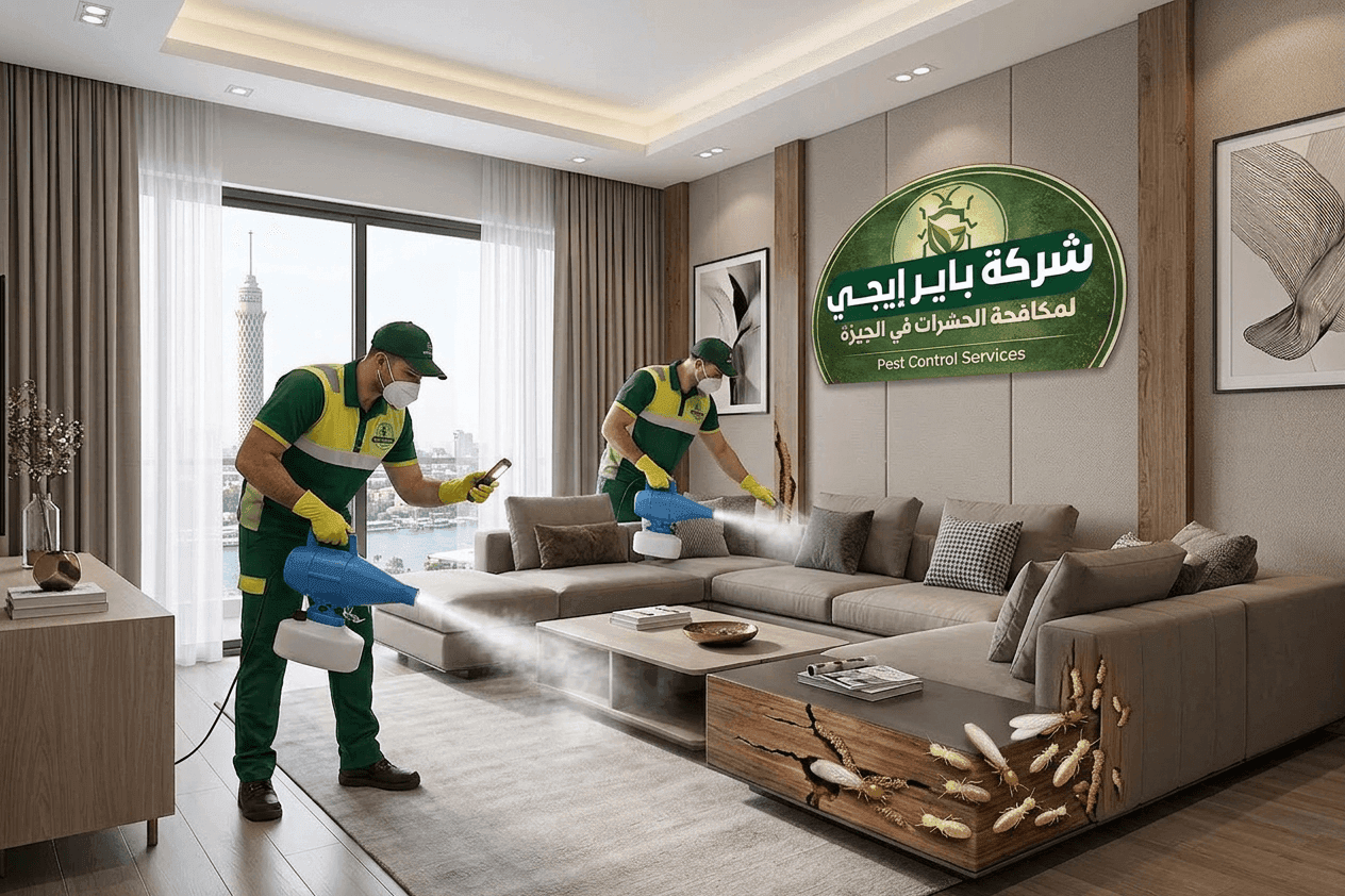 مكافحة النمل الأبيض في مصر