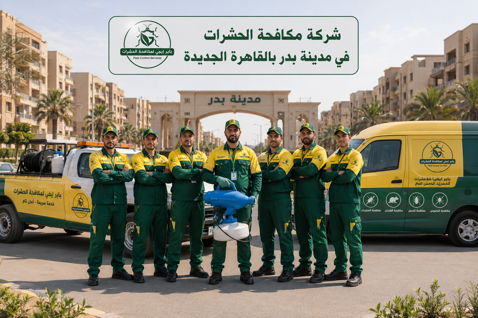 أفضل شركة مكافحة حشرات في مدينة بدر