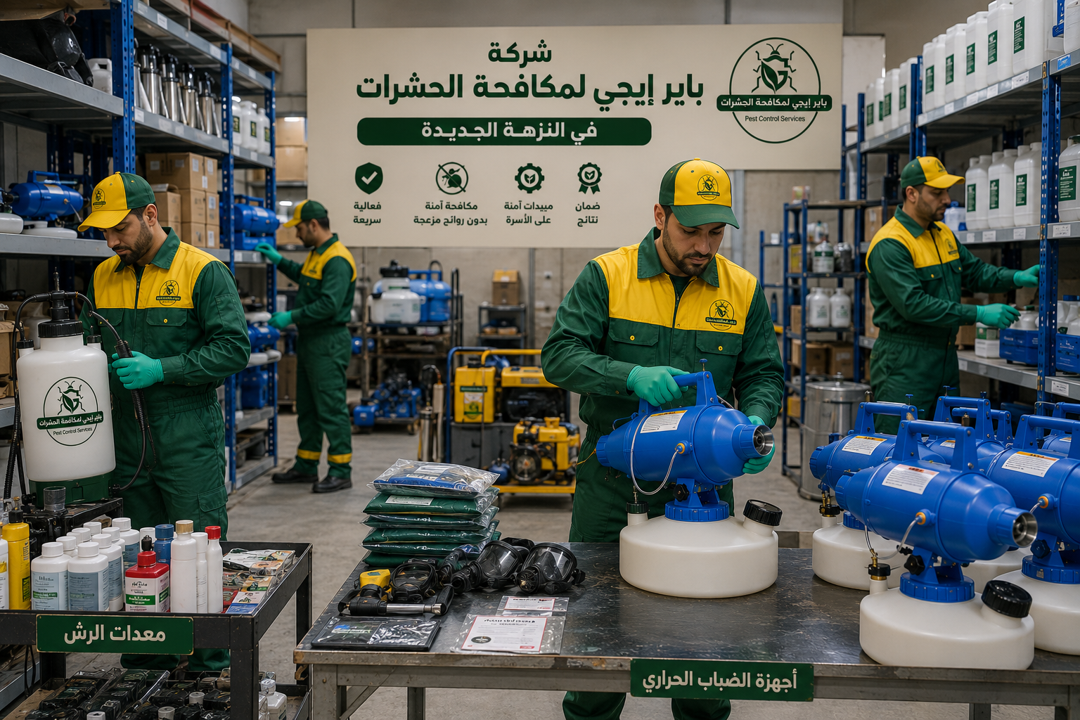 خدمات مكافحة الحشرات للمؤسسات والشركات