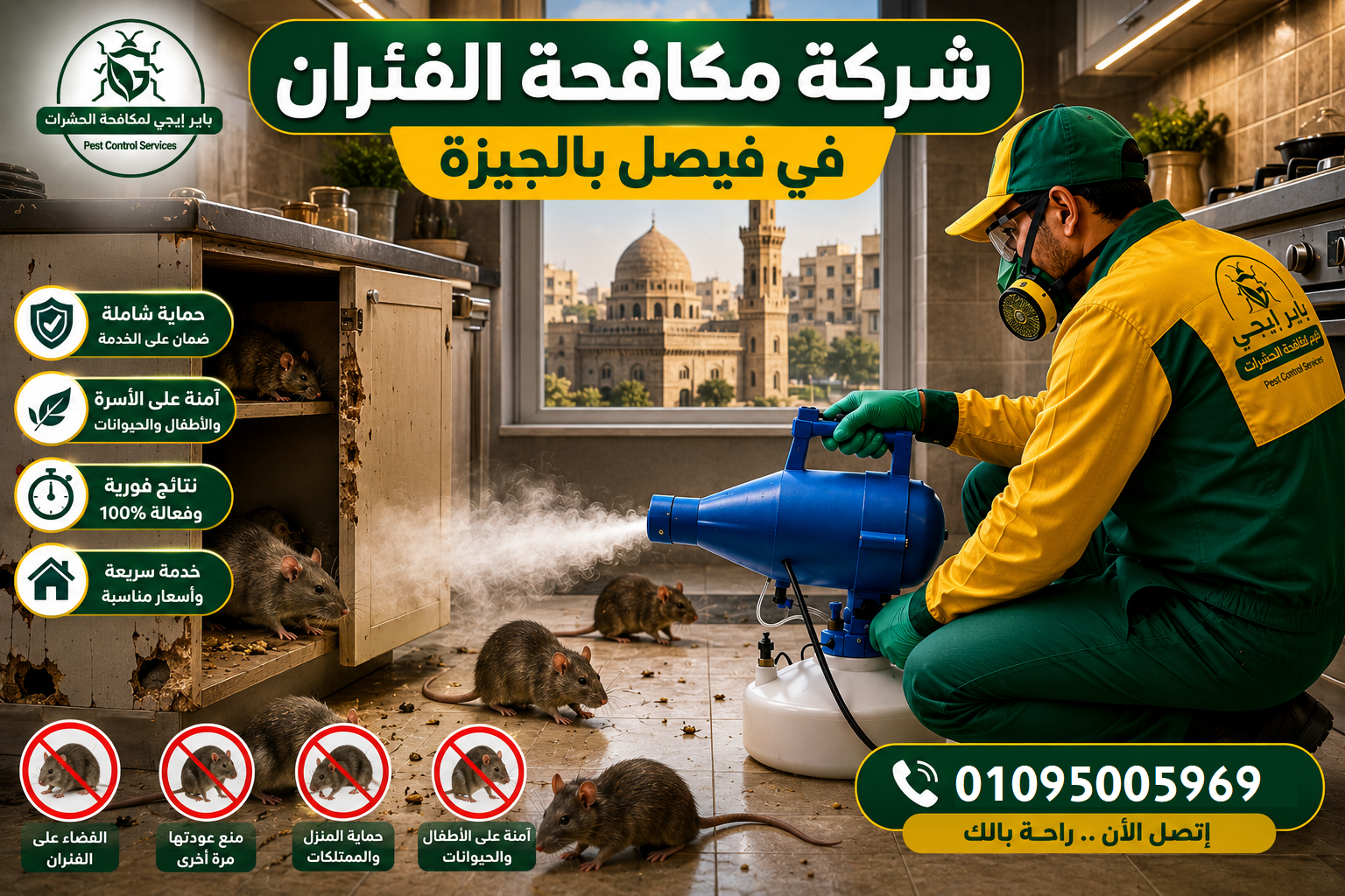 مكافحة الفئران في فيصل