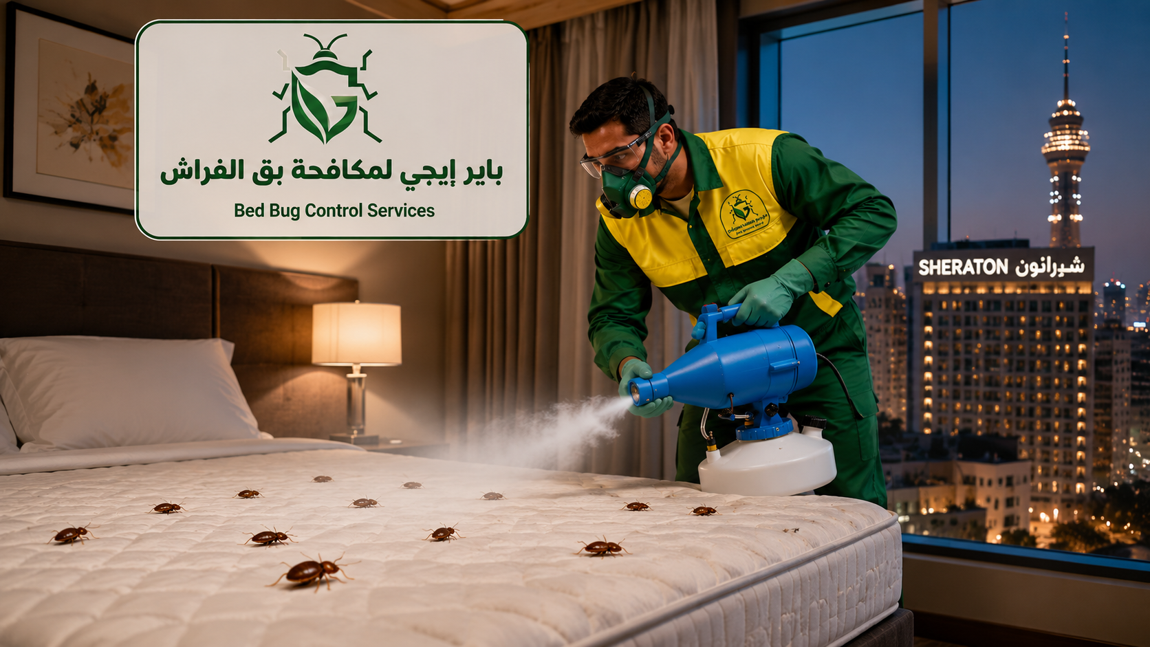 مكافحة بق الفراش في شيراتون