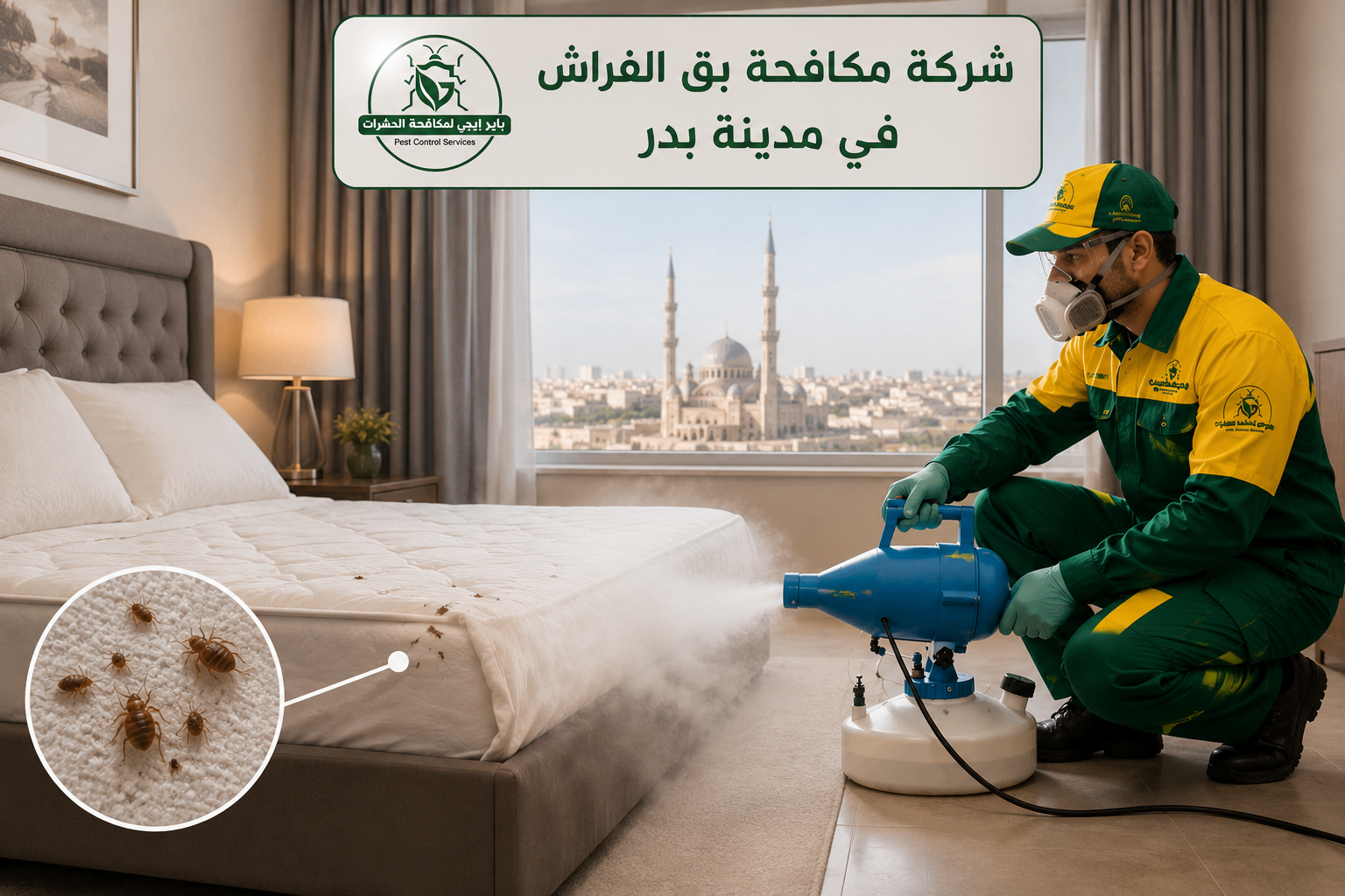 مكافحة بق الفراش في مدينة بدر