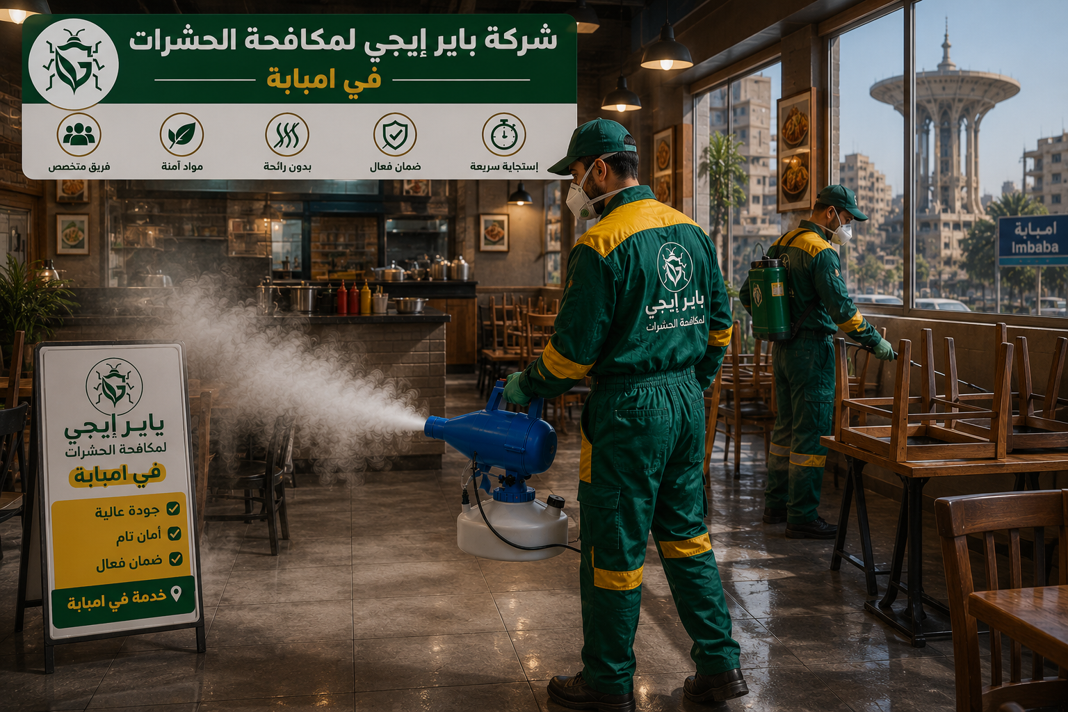 مقارنة بين محاولة ذاتية لمكافحة الحشرات ونتيجة الشركة المتخصصة